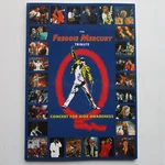 Queen Freddie Mercury Tribute Concert 96-PAGE Official Photo Book (1993) Ex. Fixed Price $51.25.
