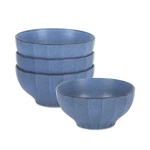 Rio 4-PIECE Bowl Set Stoneware, Blue. Fixed Price $25.60.