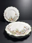 Certified International Winters Forest Melamine Susan Winget Plates Set Of 4. Fixed Price $36.00.
