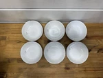 Sango China Rosanne 6176 Lot Of Berry Dessert 5.5 Bowls Japan White Pink Rose. Fixed Price $26.99.