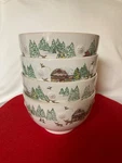 New 4 Berry + Thread North Pole Collection By Juliska Cereal/ice Cream Bowls. Fixed Price $120.00.