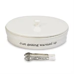 Mud Pie Ceramic Tortilla Warming Dish Set Of 4801027. Fixed Price $64.00.