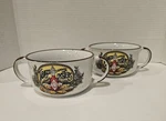 Tabasco Brand Oyster Bowls W/ Handles Set Of 2 Vintage Soup Chili. Fixed Price $25.49.