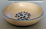 Pfaltzgraff Folk Art Round Vegetable Serving Bowl 5/8" X 2 1/8". Fixed Price $16.95.