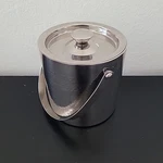 Godinger Williams Sonoma Stainless Steel Hammered Double Wall Ice Bucket. Fixed Price $35.00.