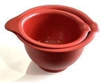 Ikea Vispad Mixing Bowl, Set Of 2, Red. Fixed Price $18.25.