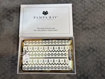 Pampa Bay Holiday Porcelain Serving Tray Gold Rim Handles New. Fixed Price $33.99.