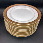 Sango China Newport 3837 Japan Salad 3/4 11 Plates. Fixed Price $46.25.
