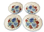 4 The Pioneer Woman Blooming Bouquet Bowls Pasta Soup Salad 7.5" Dia 2" Deep. Fixed Price $46.74.