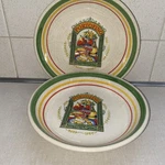 Vintage Himark Portofino Ceramic Pasta Bowl Set 2 Crafted Italy *read. Fixed Price $26.40.