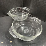 Lot Lovenware 12OZ Casserole Baking Dish 1072 Clear Glass With Handles No Lid. Fixed Price $17.95.