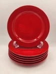 Waechtersbach Red Salad Dessert Plate Fun Factory 8 " Germany. Fixed Price $9.00.
