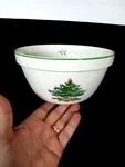 Spode Christmas Tree Small Mixing Bowl 3/4'' 1/2'' S3324A7 England. Fixed Price $19.99.