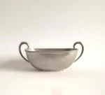 Just Andersen (1884-1943) Sugar Bowl With Double Handles, Denmark 1930S. Fixed Price $105.00.