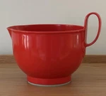 Dansk Gourmet Designs Red Melamine 4.5 Qt Mixing Bowl Pour Spout Gunnar Cyren. Fixed Price $35.95.