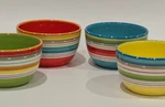 SET/4 Certified International Nancy Green Mariachi Bowls, Cereal Soup Ice Cream. Fixed Price $39.95.