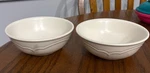 Set Of 2 - Tea Rose Pfaltzgraff Soup Cereal Bowl 6" No Decal. Fixed Price $6.00.