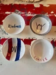 Nib Set Of 4 Royal Doulton London Ellen Degeneres Porcelain Decorative Bowls. Fixed Price $25.50.