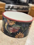 Certified International Susan Winget Sunrise Rooster Bowl Farmhouse. Fixed Price $25.00.