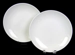 Bia Cordon Bleu Porcelain Epoque White Round 2PC 11 1/2" Pasta Salad Bowls 2010-. Fixed Price $41.98.