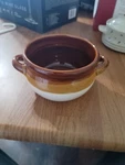 Kook Brand Soup Crocks With Handles,. Fixed Price $10.00.