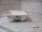 Vintage Portmeirion England Serving Bowl 8.5 Inches Square Fuchsia Hard To Find. Fixed Price $24.99.