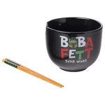 Silver Buffalo Star Wars Boba Fett Ceramic Ramen Noodle Rice Bowl With Chopst.... Fixed Price $24.99.
