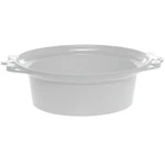 Hubert Large Oval Bowl White Melamine - 20 1/2"L X 12 1/10"W 6"H. Fixed Price $44.99.
