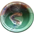 Studio Pottery Soup Cereal Serving Bowl Bruce Larrabee Ceramics Signed 6.5"X3.5". Fixed Price $28.00.