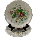 Royal Doulton Malvern 2 Saucers For Cream Soup Bowl (not Included) England. Fixed Price $11.04.