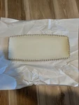 Villa Stoneware By: Southern Living Oval Serving Platter Beaded Edge 15 1/2. Fixed Price $99.95.