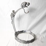 Vtg 2002 Arthur Court Aluminum Figural Monkey Banana Holder Stand -missing Bowl-. Fixed Price $44.99.