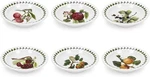 New Portmeirion Pomona 6.5" Rimmed Oatmeal/cereal Bowls Asst'd Motifs, England. Fixed Price $179.95.