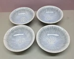 Denby Halo Speckle Fruit Dessert Bowls Set Of 4 Euc. Fixed Price $74.99.