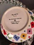 Mckenzie Childs "day The Fair" Bowl Multicolor Diamond Jester Pattern. Fixed Price $89.99.