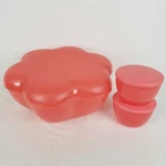 Tupperware Chip N Dip Bowl Set Red Large Divided Tray Lid 4624 4625 2X 4626. Fixed Price $32.99.