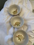 Set Of 3, 222 Fifth Ellis Soup Cereal Bowls 5.75" Euc. Fixed Price $34.99.