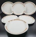 6 Syracuse Captain's Table 11 5/8" Oval Serving Platters Set Restaurant Ware Lot. Fixed Price $89.67.