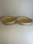 Mikasa Palomino Yellow HA210 Cereal Soup Bowls (set Of 2) 9" F4. Fixed Price $19.00.