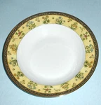 Wedgwood India Soup Bowl 8" Floral Band Gold Trim New. Fixed Price $68.90.