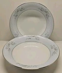 Set Of 2 Noritake China Blueridge (5858) 7.5" Soup Bowl. Fixed Price $19.99.