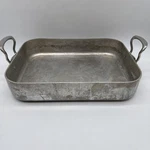 Mauviel 1830 Roasting Rectangle Pan Dual Handle Williams-sonoma France 16"X 12". Fixed Price $124.99.
