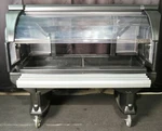 Cambro Versa VBRL5 Black Foot Low Height Cold Food / Salad Bar. Fixed Price $1500.00.