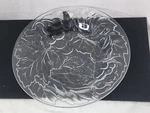 Vintage Tabletops Unlimited 9" Soup Bowl Clear Glass Grape Pattern. Fixed Price $10.39.