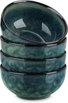 24OZ Bowls For Soup, Ceramic Deep Set Of 4, Green Cereal. Fixed Price $32.99.