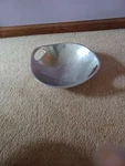 Vintage Nambe Neil Cohen Alloy Serving Bowl Model 613. Fixed Price $48.00.
