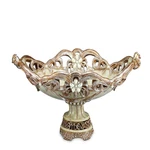 Ore International OK-4203B Vintage Rose Fruit Bowl. Fixed Price $127.28.
