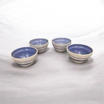 4 Rio Soup Bowls Pfaltzgraff Hand Painted Cereal. Fixed Price $32.00.