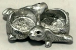 Vintage Arthur Court Rabbit Bunny Salt Pepper Shaker Candle Holder 1993. Fixed Price $32.77.