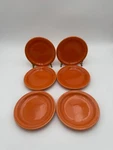 Syracuse China Cantina Bread & Butter Plate 32-B Cayenne Orange 6.25 ".. Fixed Price $36.00.